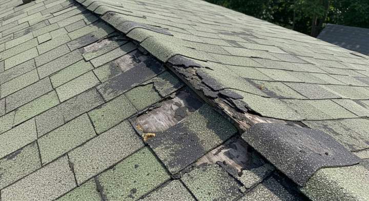 Mauvaise étanchéité de toiture